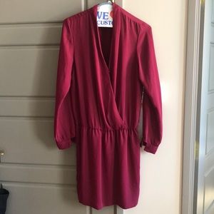 Krisa magenta mini dress, size small